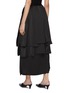 Back View - Click To Enlarge - EENK - Triple Layered Maxi Skirt