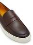 Detail View - Click To Enlarge - DOUCAL'S - x Neil Barrett Harley Leather Penny Loafers