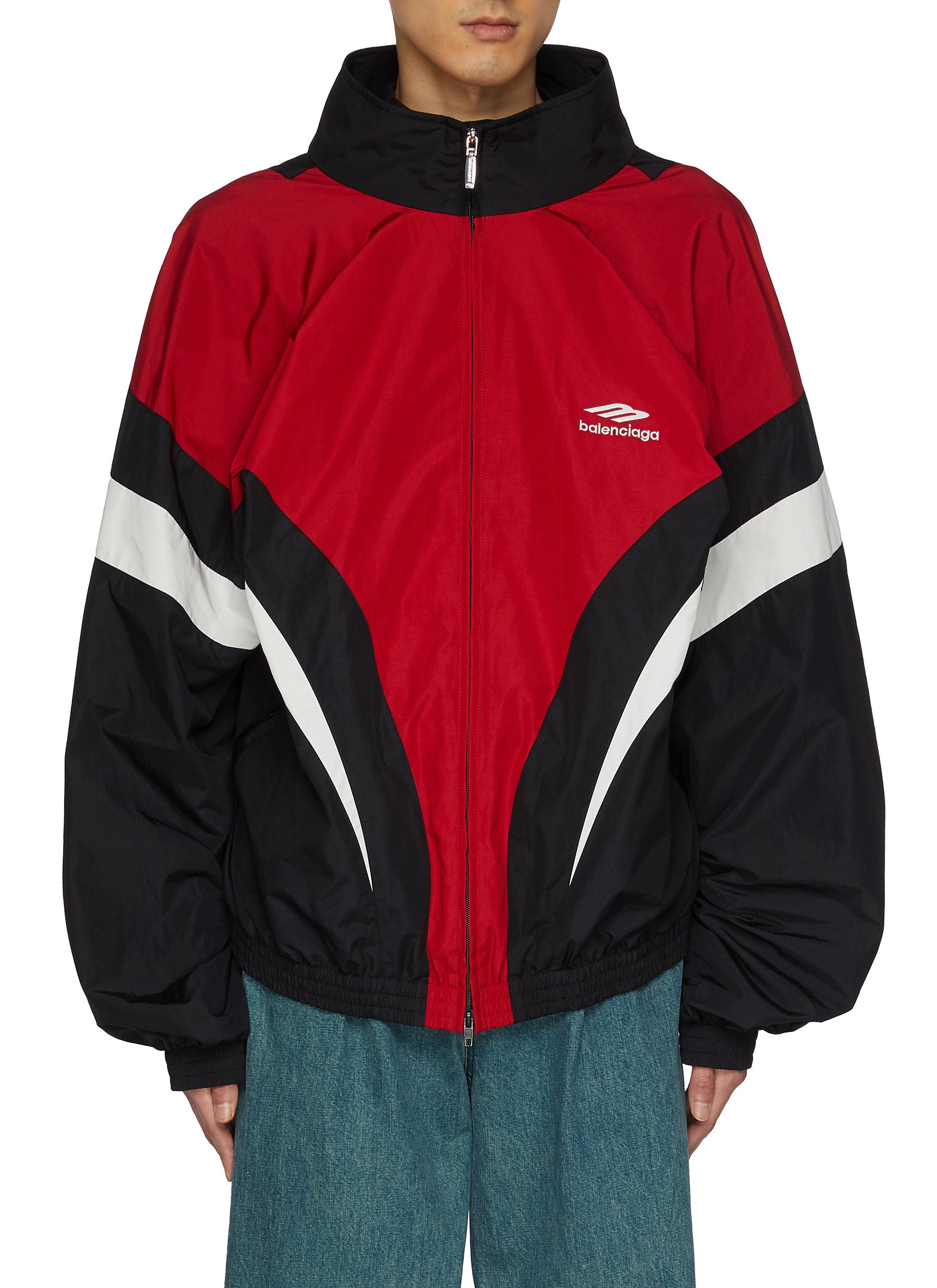 BALENCIAGA | Cropped Back Track Jacket | Men | Lane Crawford