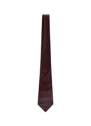 Figure View - Click To Enlarge - BOTTEGA VENETA - Leather Tie