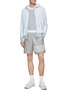 Figure View - Click To Enlarge - THOM BROWNE  - University Striped Pocket T-Shirt