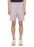 Main View - Click To Enlarge - THOM BROWNE  - Striped Cotton Shorts