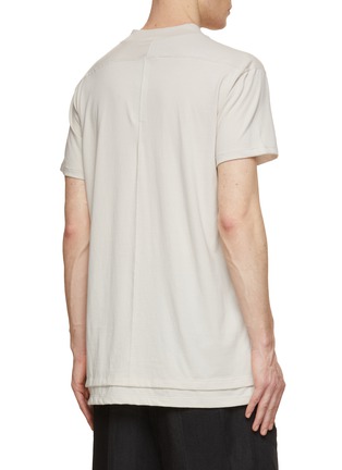 Back View - Click To Enlarge - THE VIRIDI-ANNE - Double Hem Crewneck T-Shirt