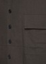 - THE VIRIDI-ANNE - Band Collar Cotton Linen Shirt