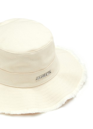 Detail View - Click To Enlarge - JACQUEMUS - Le Bob Artichaut Cotton Bucket Hat