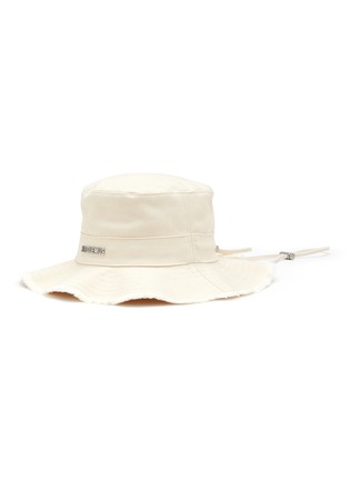 Main View - Click To Enlarge - JACQUEMUS - Le Bob Artichaut Cotton Bucket Hat