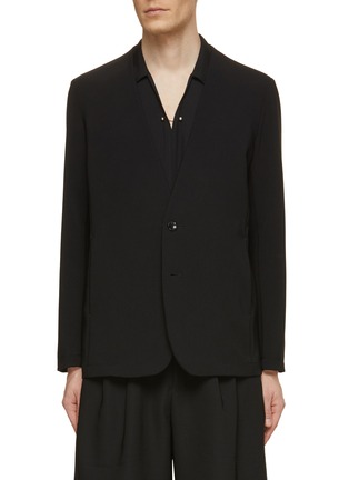 Main View - Click To Enlarge - ATTACHMENT - Collarless Blazer