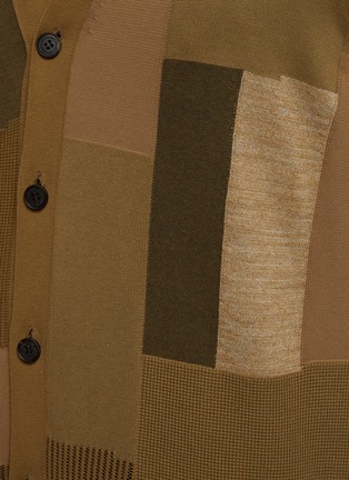  - COMME DES GARÇONS HOMME - Multi Fabric Patchwork Cardigan