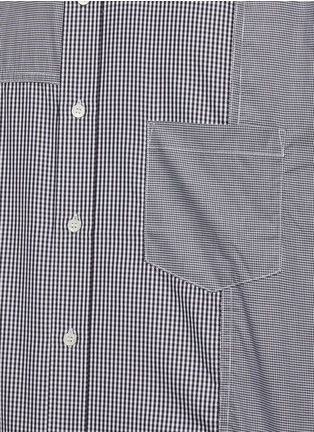  - COMME DES GARÇONS HOMME - Micro Checkered Cotton Shirt