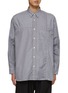 Main View - Click To Enlarge - COMME DES GARÇONS HOMME - Micro Checkered Cotton Shirt