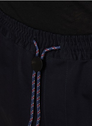  - COMME DES GARÇONS HOMME - Cropped Drawstring Cotton Linen Pants