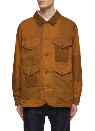 Main View - Click To Enlarge - COMME DES GARÇONS HOMME - Patchwork Cotton Jacket