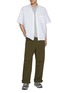 Figure View - Click To Enlarge - COMME DES GARÇONS HOMME - Elasticated Waist Pocket Shirt