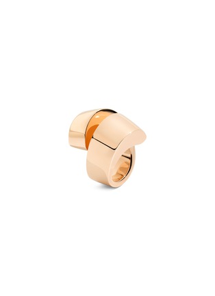 Main View - Click To Enlarge - VHERNIER - Kiss 18K Rose Gold Ring — Size 53