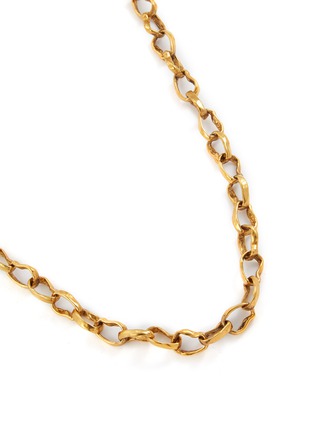 Detail View - Click To Enlarge - GOOSSENS - 24k Gold Plated Lutèce Long Chain Necklace