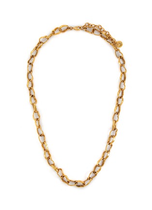 Main View - Click To Enlarge - GOOSSENS - 24k Gold Plated Lutèce Long Chain Necklace