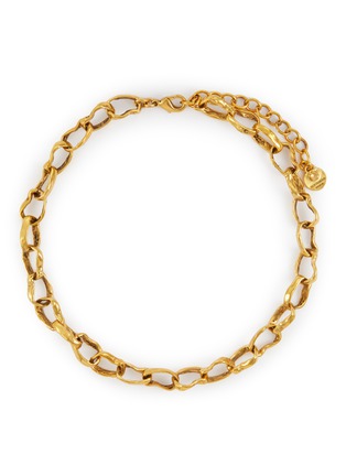 Main View - Click To Enlarge - GOOSSENS - 24k Gold Plated Lutèce Chain Necklace