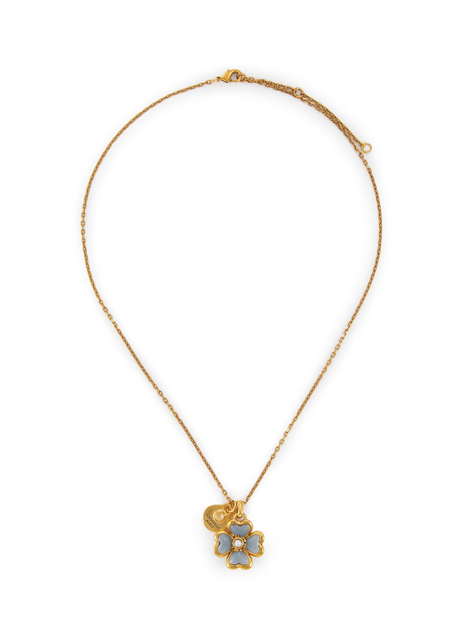 Swarovski Shamrock Necklace – Celtic Crystal Design Jewelry