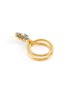 Detail View - Click To Enlarge - GOOSSENS - 24k Gold Plated Clover Ring