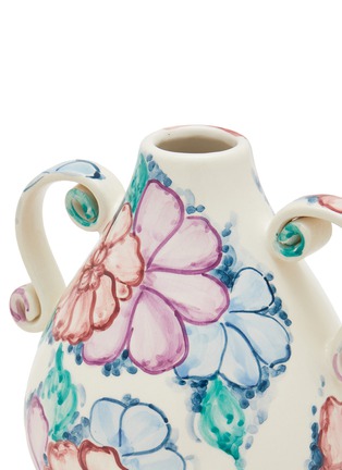 Detail View - Click To Enlarge - VAISSELLE - Amphora Floral Watercolour Vase