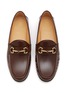Detail View - Click To Enlarge - BRUNELLO CUCINELLI - Antique Calfskin Loafers with bit