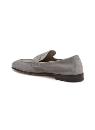  - BRUNELLO CUCINELLI - Suede Penny Loafers