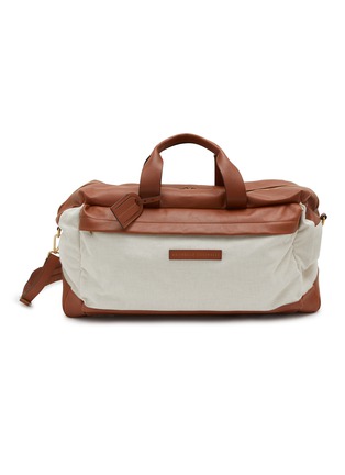 Main View - Click To Enlarge - BRUNELLO CUCINELLI - Mix Leather Duffle Bag