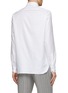 Back View - Click To Enlarge - LUIGI BORRELLI - NAPOLI - Spread Collar Herringbone Cotton Shirt