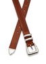 Detail View - Click To Enlarge - BRUNELLO CUCINELLI - Woven Motif Leather Belt