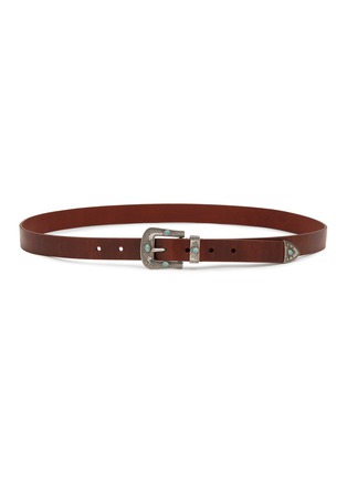 Main View - Click To Enlarge - BRUNELLO CUCINELLI - Leather Belt