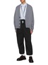 Figure View - Click To Enlarge - STAFFONLY - Cropped High Rise Cargo Pants