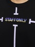  - STAFFONLY - Logo Embroidered Crewneck Sweatshirt
