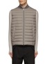 Main View - Click To Enlarge - HERNO - Wool Silk Goose Down Padded Vest