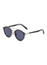Main View - Click To Enlarge - DIOR - DiorBlacksuit R7U Round Metal Sunglasses
