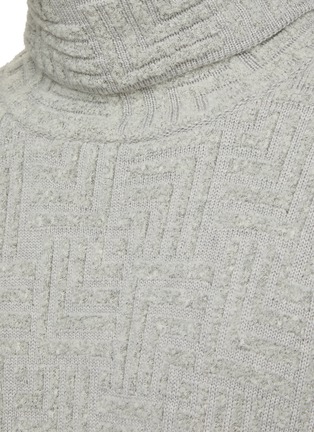  - FEAR OF GOD - High Neck Relaxed Fit Jacquard Sweater