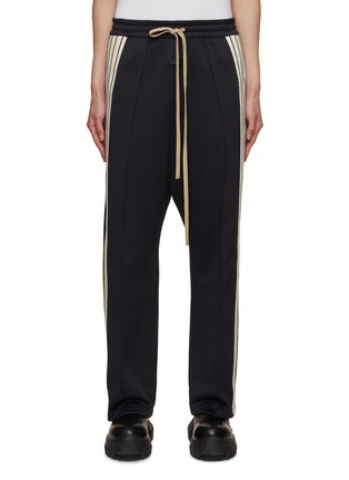 Main View - Click To Enlarge - FEAR OF GOD - Pintuck And Striped Straight Leg Sweatpants
