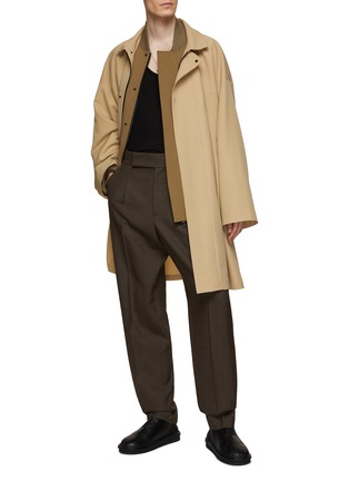 Figure View - Click To Enlarge - FEAR OF GOD - Single Pleat Tapered Trousers