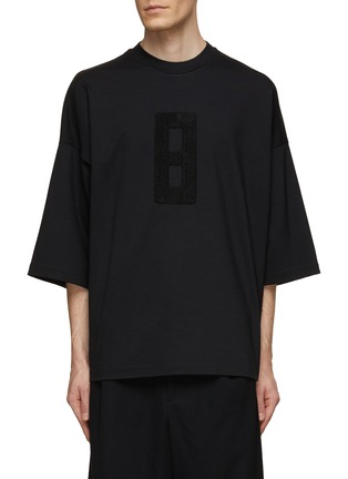 Main View - Click To Enlarge - FEAR OF GOD - Embroidered 8 Milano Crewneck T-Shirt