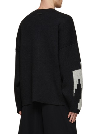 Back View - Click To Enlarge - FEAR OF GOD - Thunderbird Full Zip Sweater