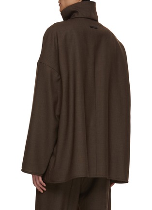 Back View - Click To Enlarge - FEAR OF GOD - High Neck Wool Jacket