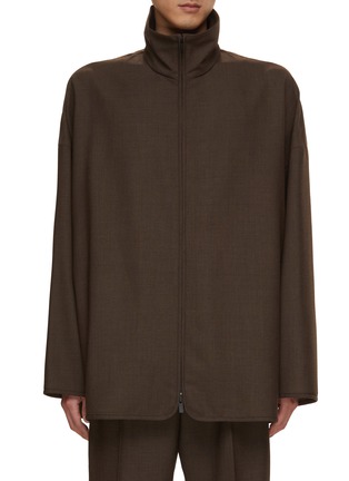 Main View - Click To Enlarge - FEAR OF GOD - High Neck Wool Jacket