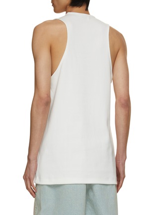 Back View - Click To Enlarge - FEAR OF GOD - Ribbed Logo Tag Tank