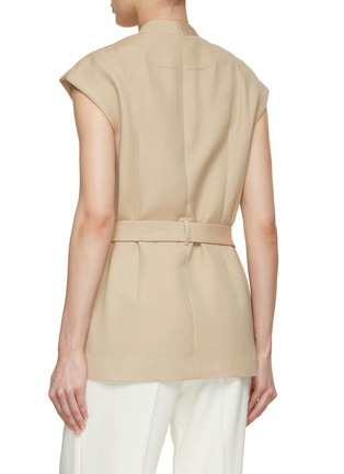 Back View - Click To Enlarge - TOVE - Bonnie Belted Gilet