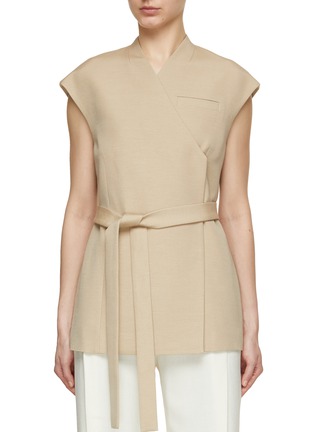 Main View - Click To Enlarge - TOVE - Bonnie Belted Gilet