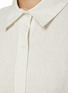 - TOVE - Amal Pinstripe Linen Silk Shirt