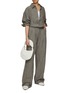 Figure View - Click To Enlarge - TOVE - Salome Textured Linen Shirt