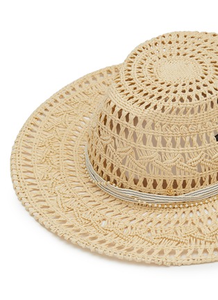 Detail View - Click To Enlarge - MAISON MICHEL - Kyra Straw Hat