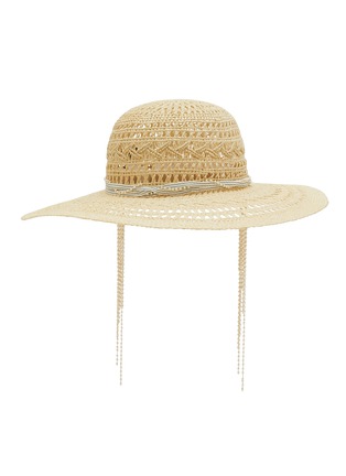 Figure View - Click To Enlarge - MAISON MICHEL - Blanche Straw Hat