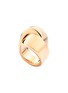 Main View - Click To Enlarge - VHERNIER - Abbraccio 18K Rose Gold Midi Ring — Size 52