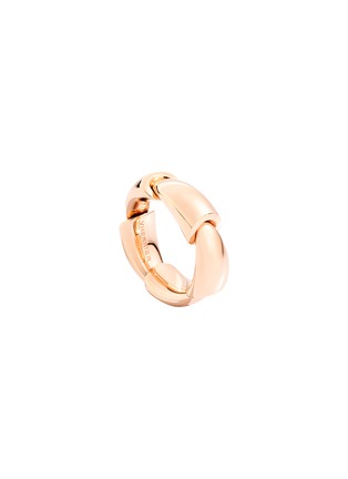 Main View - Click To Enlarge - VHERNIER - Calla 18K Rose Gold Ring — Size 52